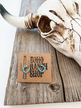 Load image into Gallery viewer, Dainty Western Style Horseshoe with Rhinestone Earrings
