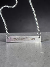 Load image into Gallery viewer, Personalized Bar Bracelet, Engraved Name Plate Bracelet, Custom Message Jewelry, Minimalist Adjustable Bracelet, Gift for Her Him
