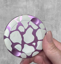 Load image into Gallery viewer, Nicotine Pouch Tin | Snus Tin | Cow Print | Aluminum Travel Tin
