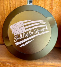 Load image into Gallery viewer, Zyn Nicotine Pouch Tin | Snus Tin | Engraved American Flag | Aluminum Nicotine Pouch Tin | Zyn Tin
