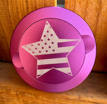 Load image into Gallery viewer, Zyn Nicotine Pouch Tin | Snus Tin | Engraved American Flag | Aluminum Nicotine Pouch Tin | Zyn Tin
