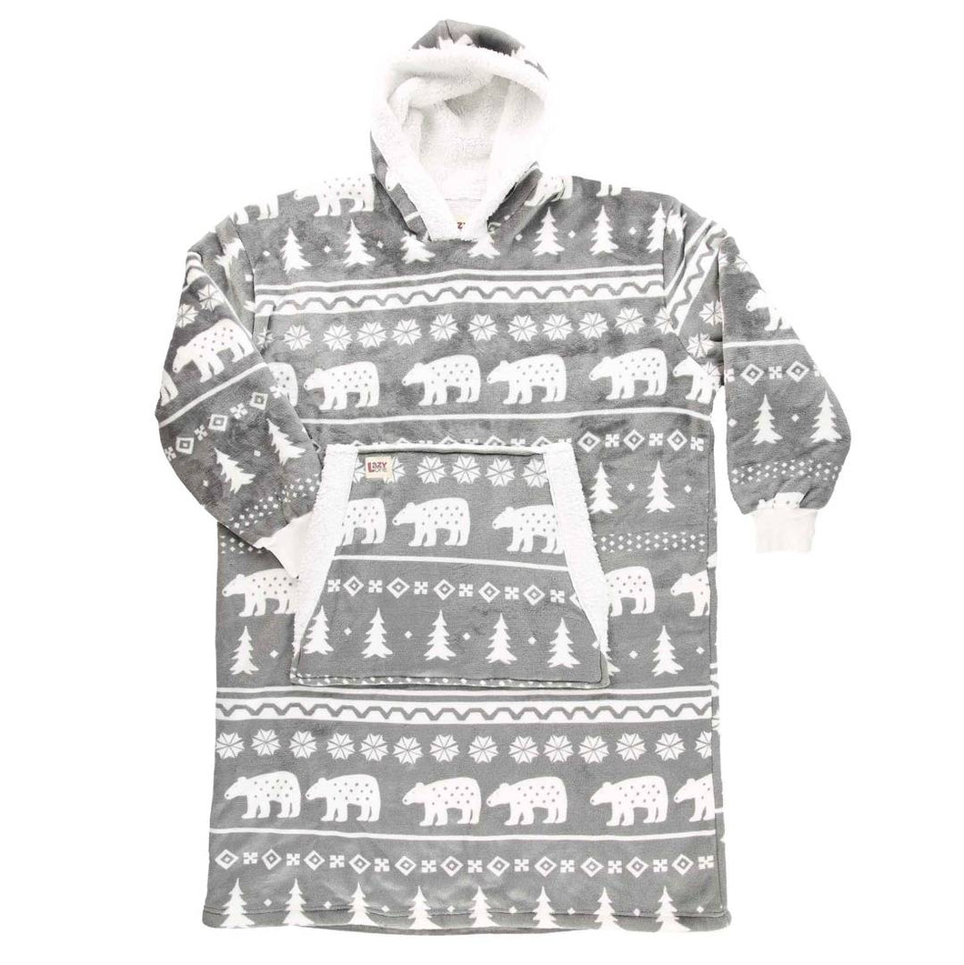 Nordic Bear Blanket Hoodie