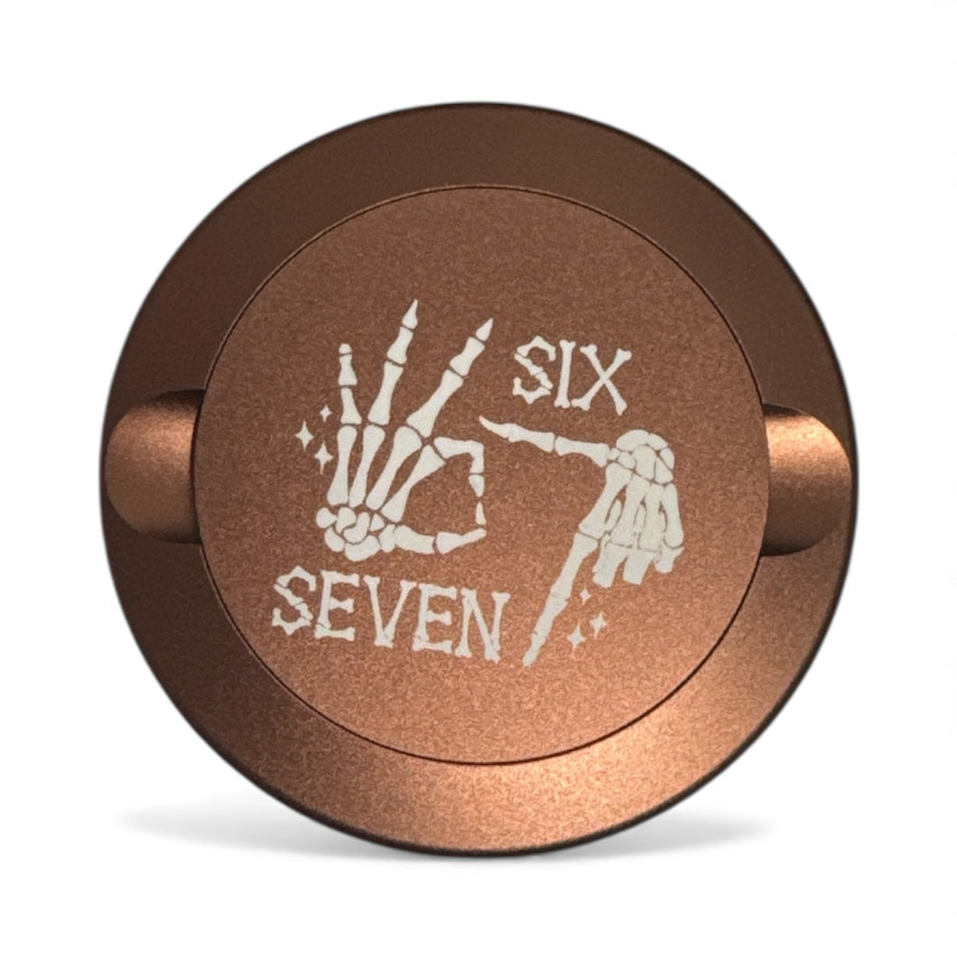 Zyn Nicotine Pouch Tin | Snus Tin | Six Seven | 67 | Aluminum Nicotine Pouch Tin | Tin | Stash Tin