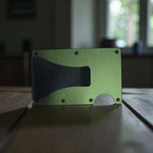 Load image into Gallery viewer, Minimalist Metal Wallet – Skeleton Hand “Six Seven” Engraved Wallet | 67 | Slim RFID Blocking Card Holder | Tactical Wallet for Men | EDC Gift
