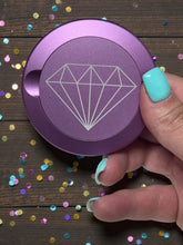 Load image into Gallery viewer, Nicotine Pouch Tin | Snus Tin | Diamond | Aluminum Travel Tin
