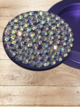 Load image into Gallery viewer, Nicotine Pouch Tin | Snus Tin | Rhinestone | Bling | Aluminum Travel Tin
